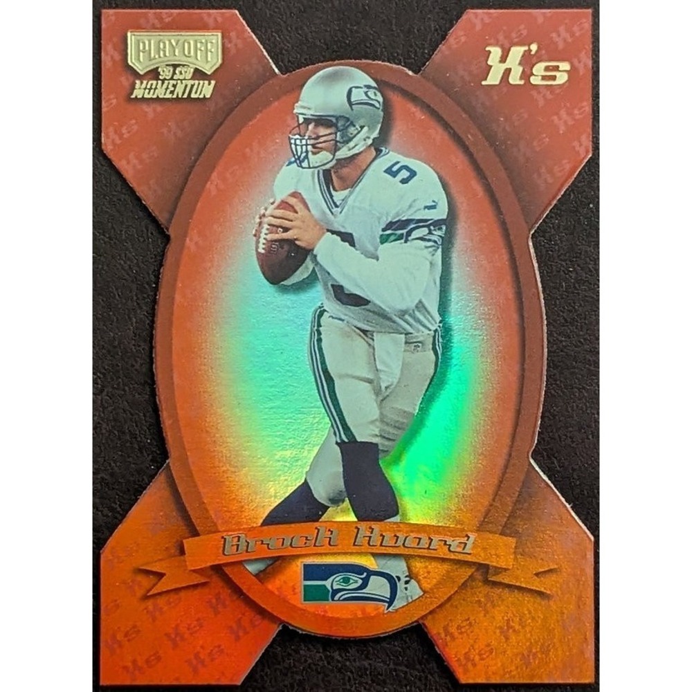 1999 Playoff Momentum SSD X's Brock Huard #177 Die-Cut /300